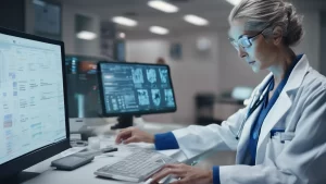 Karova Health AI drag-and-drop tool interface